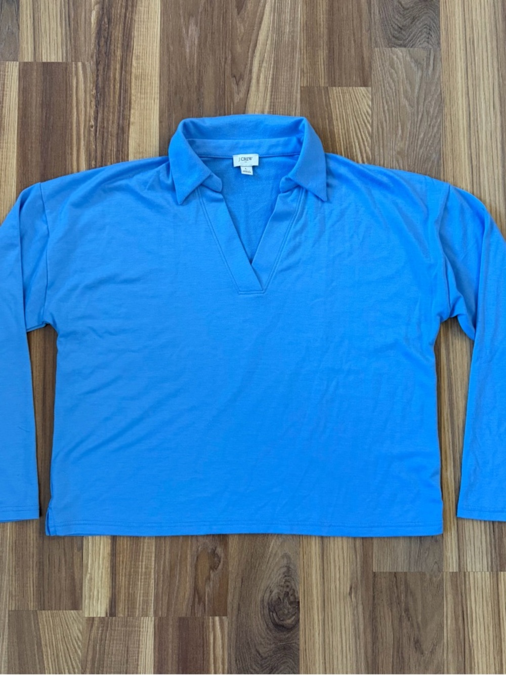 J. Crew Long Sleeve Polo